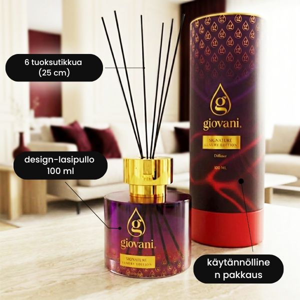 SIGNATURE Giovani tuoksutikku aroma diffuusori